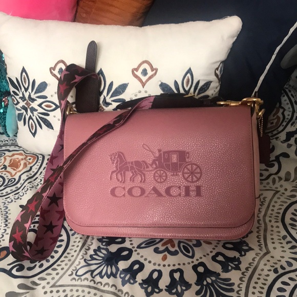 NWT Coach Women's Jes pebble crossbody Bag - Picture 4 of 10